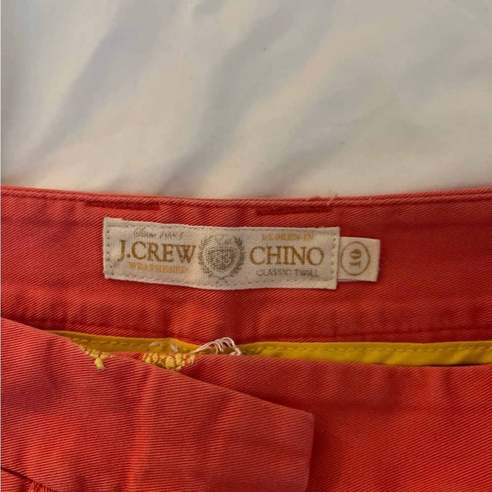 J. Crew Women's Coral Shorts with Turtle Accents - Picture 3 of 3